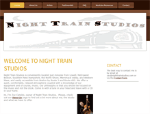 Tablet Screenshot of nighttrainstudios.com